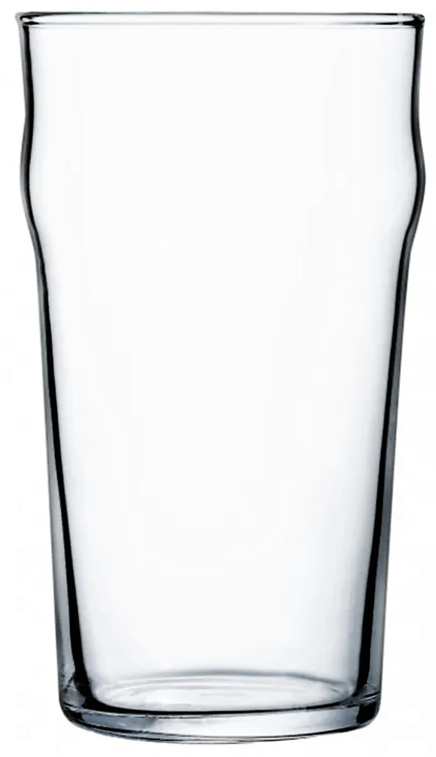 Dlh western Nonic Pint Glasses, 20 OZ Stackable English Pub Beer